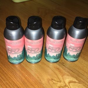 4 Hollister No. 552 body spray